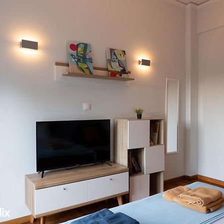 30M² Cosy Studio With Panoramic Sea View Chalkís Exteriér fotografie